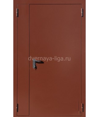 Дверь стальная противопожарная двупольная ДПМ-02(EI-30,EI-60) RAL 8017 Дверь стальная противопожарная двупольная ДПМ-02(EI-30,EI-60) RAL 8017